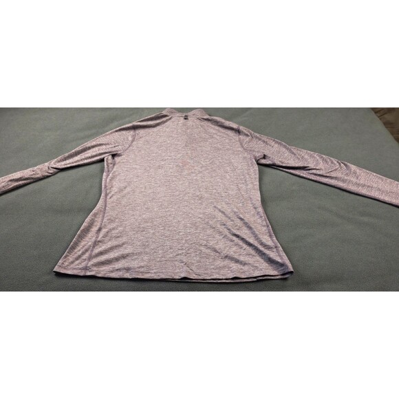 ⚪ Nike Women’s Medium Dri-Fit 1/4 Zip Long Sleeve Running Top Mauve Medium - Picture 2 of 15